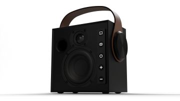 MOREL BIGGIE COSMIC BLACK портативная беспроводная Hi-Fi колонка - 4