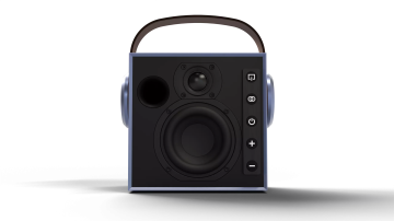 MOREL BIGGIE DENIM SKY портативная беспроводная Hi-Fi колонка - 10