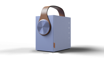 MOREL BIGGIE DENIM SKY портативная беспроводная Hi-Fi колонка - 5