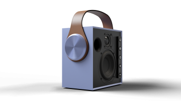MOREL BIGGIE DENIM SKY портативная беспроводная Hi-Fi колонка - 7