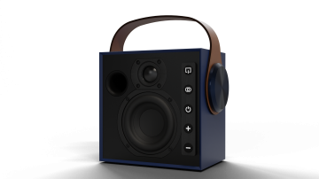 MOREL BIGGIE MIDNIGHT BLUE портативная беспроводная Hi-Fi колонка - 5