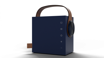 MOREL BIGGIE MIDNIGHT BLUE портативная беспроводная Hi-Fi колонка - 7