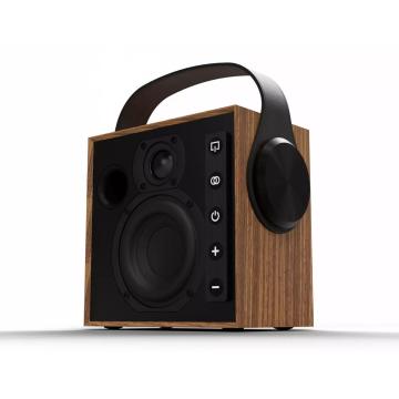 MOREL BIGGIE OAK WOOD портативная беспроводная Hi-Fi колонка - 2