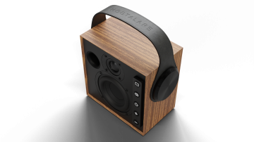 MOREL BIGGIE OAK WOOD портативная беспроводная Hi-Fi колонка - 4
