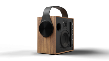 MOREL BIGGIE OAK WOOD портативная беспроводная Hi-Fi колонка - 5