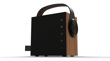 MOREL BIGGIE OAK WOOD портативная беспроводная Hi-Fi колонка - 6