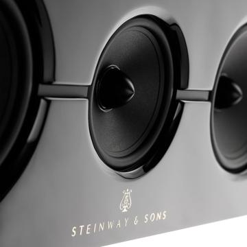 Steinway Lyngdorf Model M Left Speaker Ebony Black Lacquer High Gloss  - 5