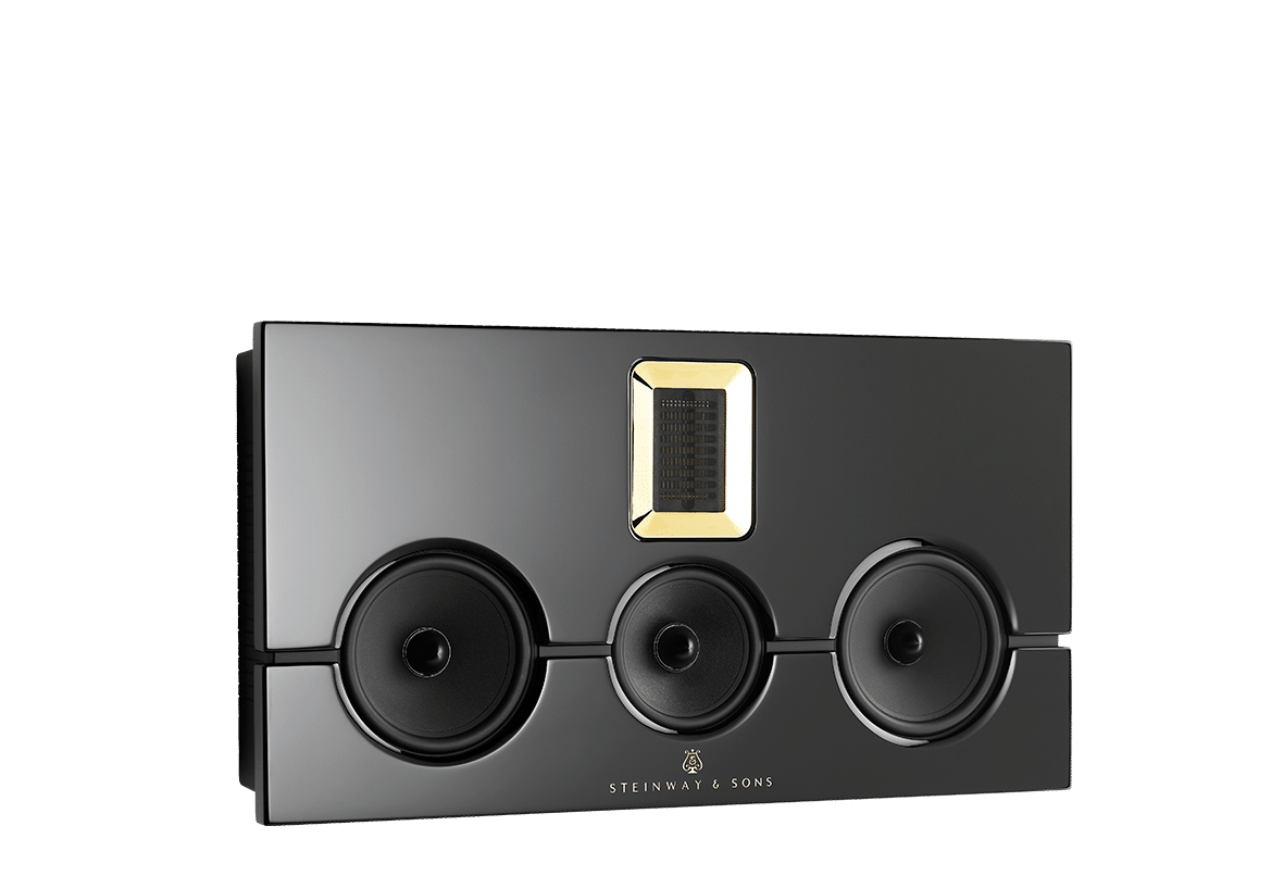 Steinway Lyngdorf Model M Center Speaker Ebony Black Lacquer High Gloss