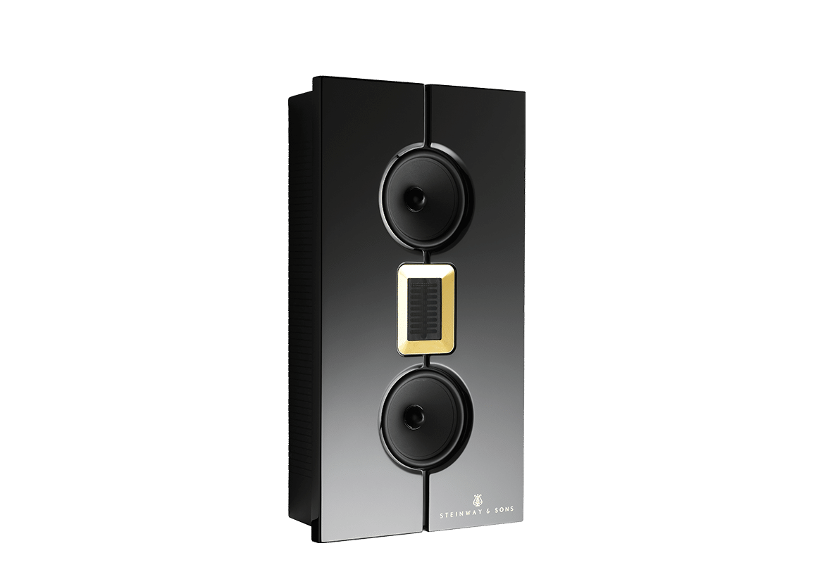 Steinway Lyngdorf Model M Left Speaker Ebony Black Lacquer High Gloss