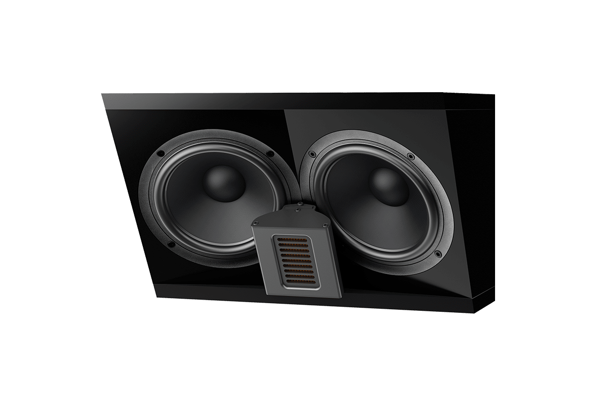 Steinway Lyngdorf Model X-262C Speaker for bi-amping Black Matte